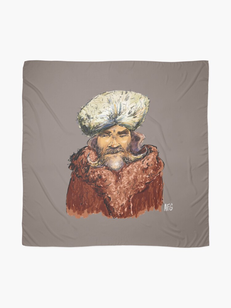 Alternate view of Mountain Man Scarf