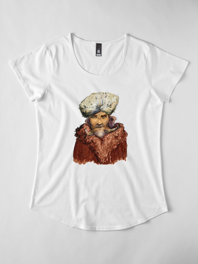 Alternate view of Mountain Man Premium Scoop T-Shirt