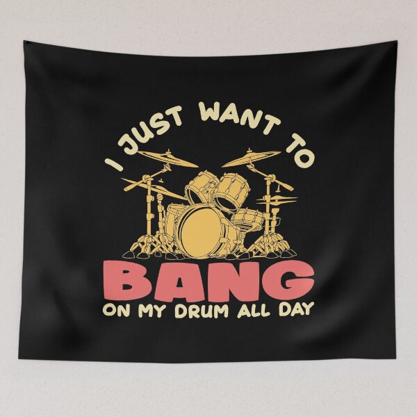 Item preview, Bang On My Drum Percussion designed and sold by MooonTees.