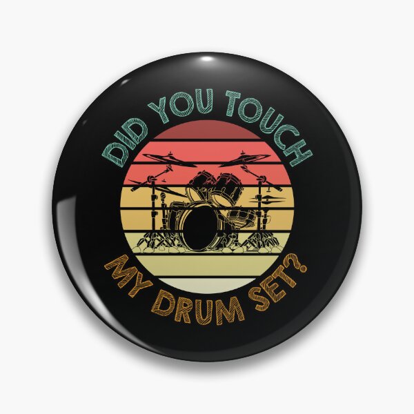 Item preview, Touch My Drum Set Drums designed and sold by MooonTees.