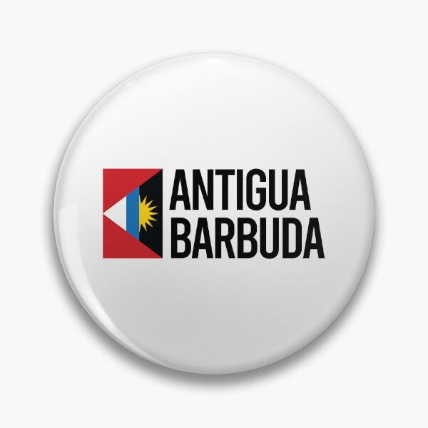 Item preview, Antigua and Barbuda Country Flag - Minimal Design collection designed and sold by randomorder.