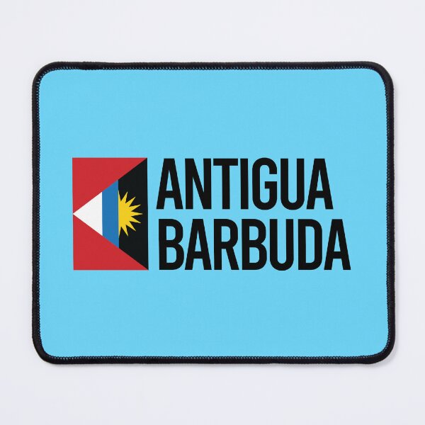 Item preview, Antigua and Barbuda Country Flag - Minimal Design collection designed and sold by randomorder.