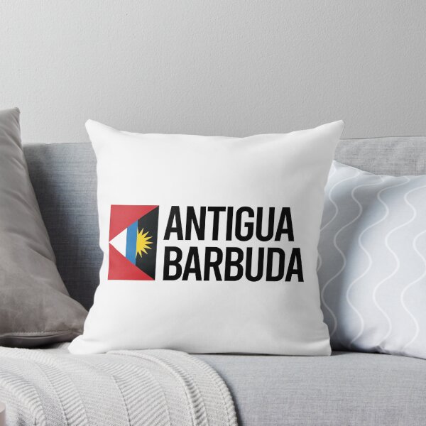Item preview, Antigua and Barbuda Country Flag - Minimal Design collection designed and sold by randomorder.
