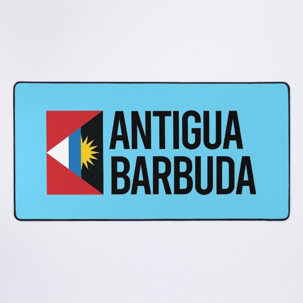 Item preview, Antigua and Barbuda Country Flag - Minimal Design collection designed and sold by randomorder.