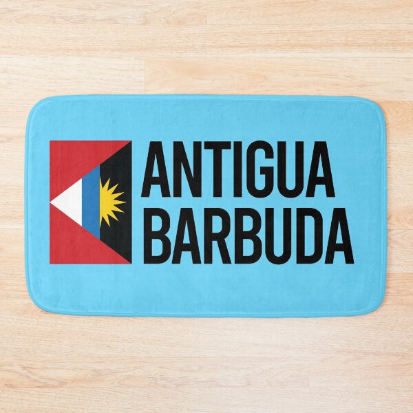 Item preview, Antigua and Barbuda Country Flag - Minimal Design collection designed and sold by randomorder.