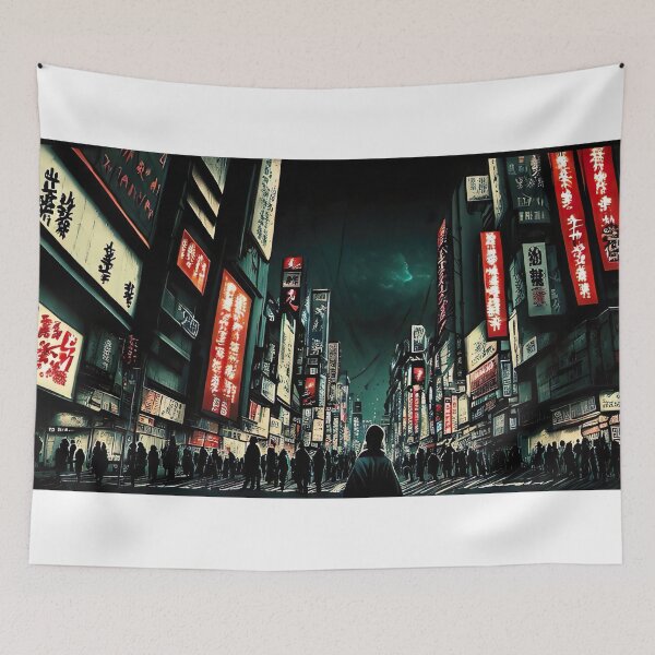 Item preview, Shinjuku City Apocalypse  designed and sold by RaveToTheGrave.