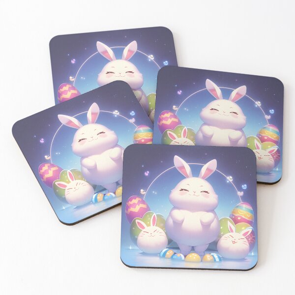 Item preview, Anime Cute White Bunny - 03 designed and sold by Rafael Branco.