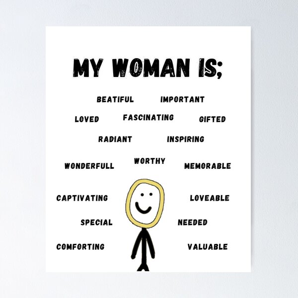 Item preview, My Woman is, wholesome gift designed and sold by touch-merch.