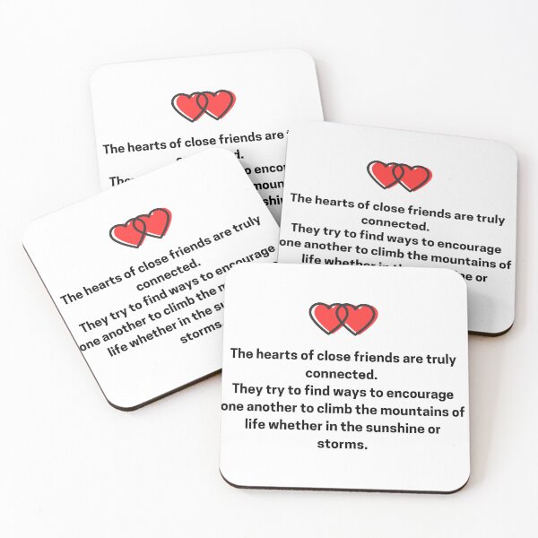 Item preview, the hearts of close friends are truly connected designed and sold by motivationhood.