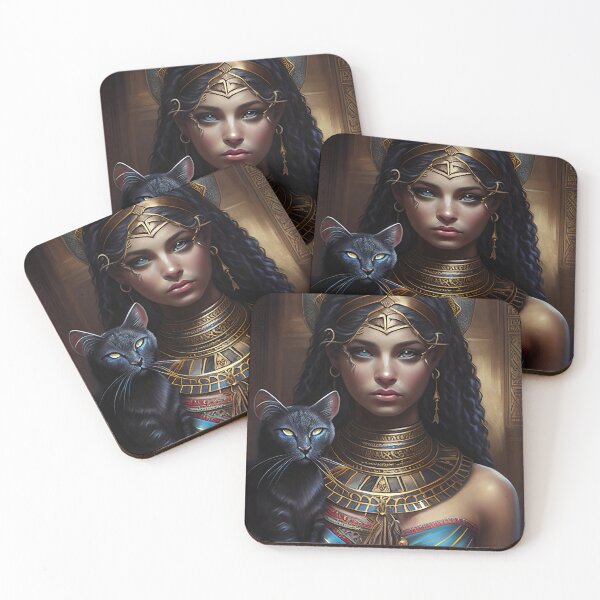Item preview, Beautiful Cat Bastet Godess Spiritual Fantasy Dream Gothic designed and sold by innazimovec.