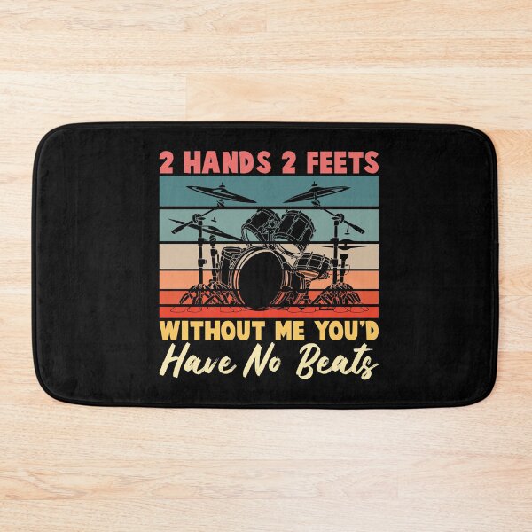 Item preview, 2 Hands 2 Feets Drums designed and sold by MooonTees.