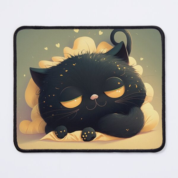 Item preview, sleeping cat designed and sold by JDA-Shop.