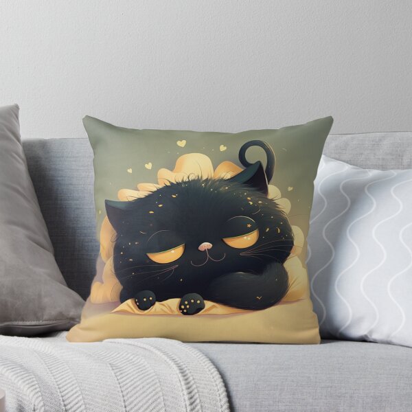 Item preview, gato durmiendo designed and sold by JDA-Shop.