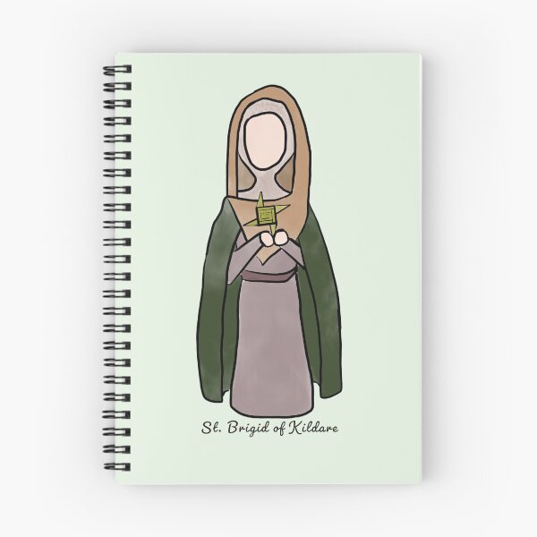 Item preview, St. Brigid of Kildare designed and sold by erinjolene.
