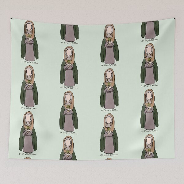 Item preview, St. Brigid of Kildare designed and sold by erinjolene.
