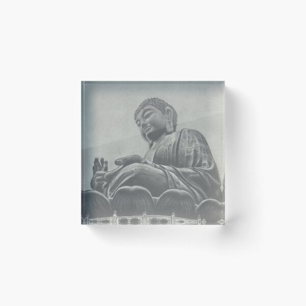 Item preview, tian tian buddha 2 designed and sold by bluebohemianart.