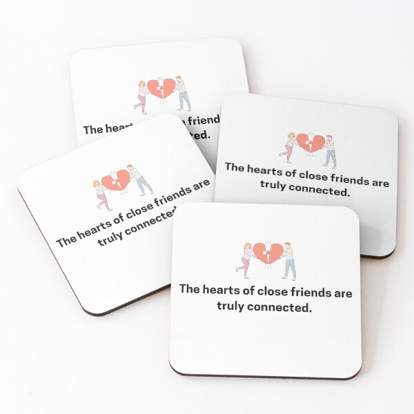 Item preview, The hearts of close friends are truly connected designed and sold by motivationhood.
