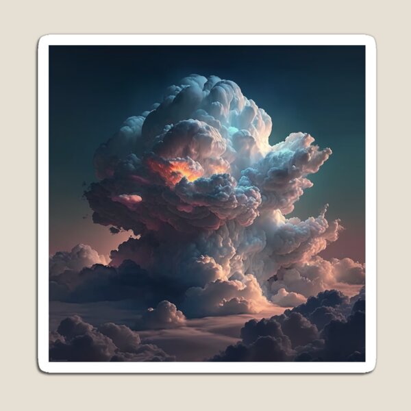 Item preview, Beginning of storm in the clouds designed and sold by JDA-Shop.