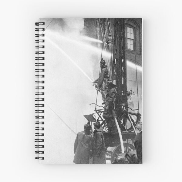 Item preview, 1906 Boston Fire Department at work in the South End  designed and sold by retrophotoworks.