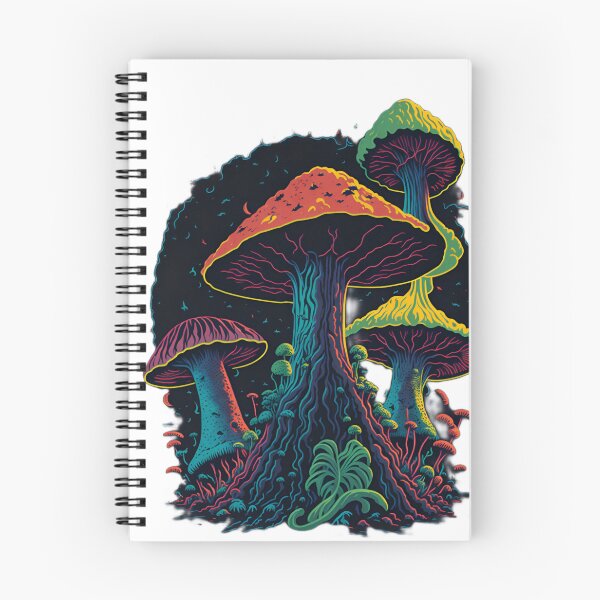 Item preview, Colorful Mushroom - A Whimsical Nature-Inspired Design designed and sold by Digitlartmaster.