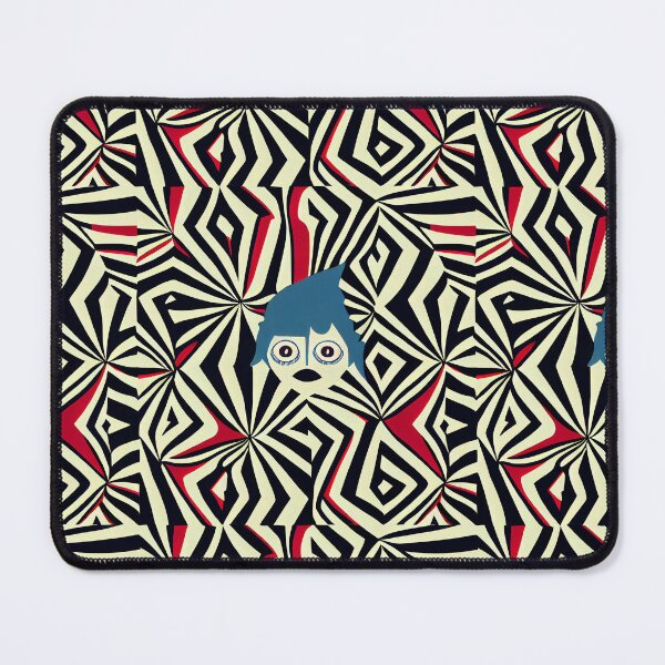 Item preview, Funky 60s Style Psychedelic Surface Pattern In Red, Black, Blue and White designed and sold by Fine Prints.
