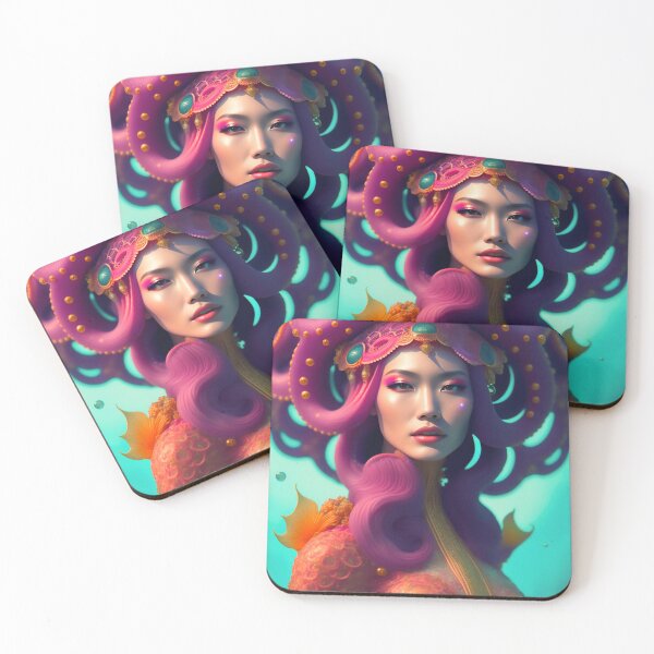 Item preview, Kaiulani Mahina, Women of the Land of Mu designed and sold by zombiezoanthid.