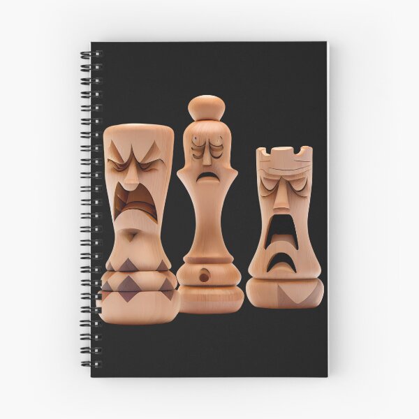 Item preview, Angry Wooden Chess Pieces designed and sold by MTJ-Mushrooms.