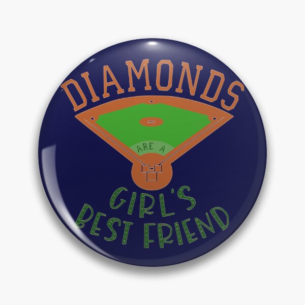 Item preview, Baseball - Diamonds are a Girl's Best Friend designed and sold by Creation Station Boutique USA.