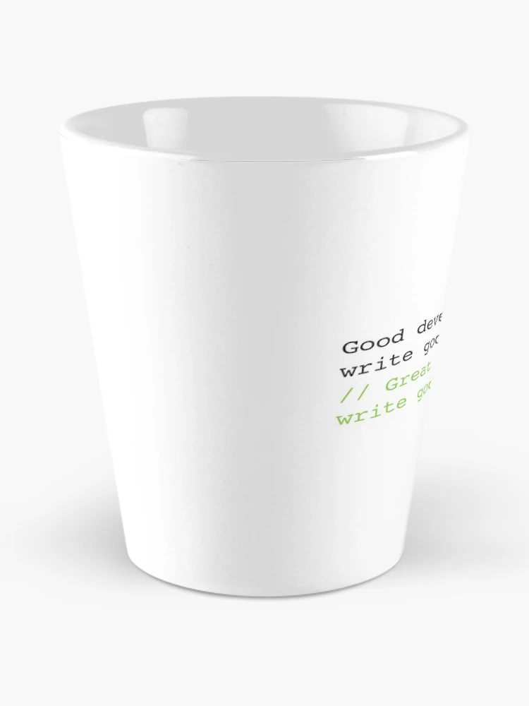 Thumbnail 2 of 4, Coffee Mug, Good Developers Write Good Code designed and sold by KeepOnCoding.