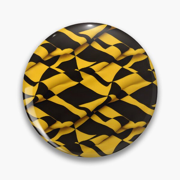 Item preview, Black And Yellow Buffalo Plaid Pattern designed and sold by AI Creations ⭐⭐⭐⭐⭐.