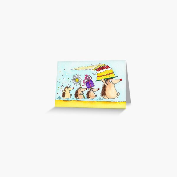 Happy Birthday greeting card  Greeting Card