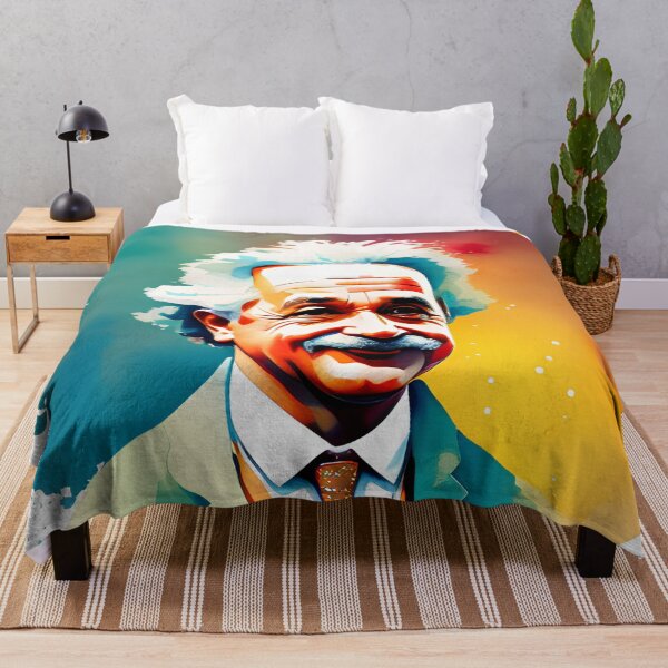Item preview, Albert Einstein Art: Watercolor 2 designed and sold by OutofFocusShop.
