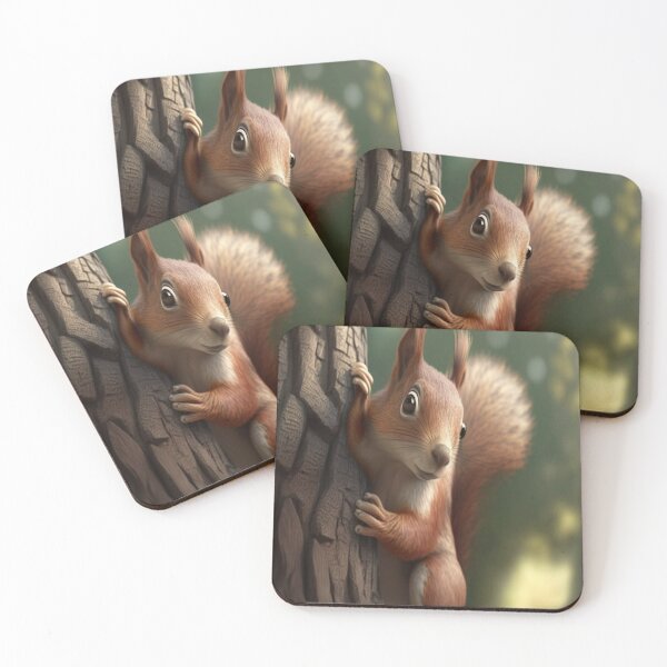Item preview, Squirrel's Tree Trunk Escapades designed and sold by ThreadGallery.