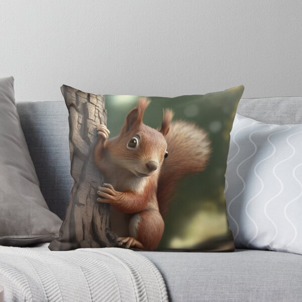 Item preview, Squirrel's Tree Trunk Escapades designed and sold by ThreadGallery.