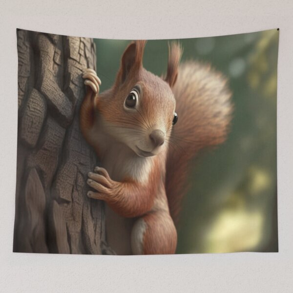 Item preview, Squirrel's Tree Trunk Escapades designed and sold by ThreadGallery.