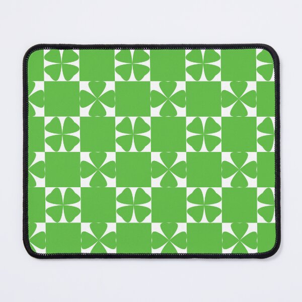 Item preview, 4 Leaf Clovers and Squares Pattern designed and sold by WonderLang.