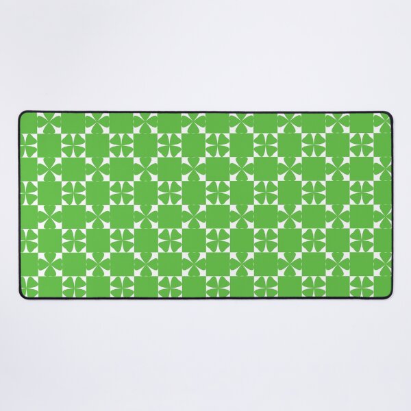 Item preview, 4 Leaf Clovers and Squares Pattern designed and sold by WonderLang.