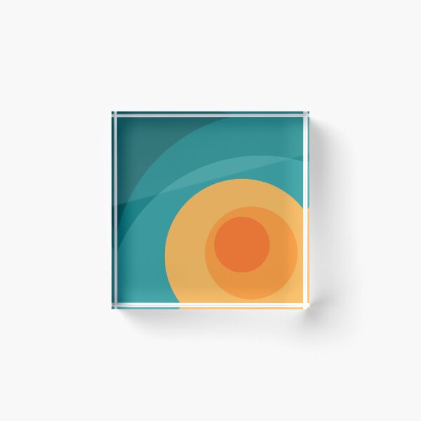 Item preview, Multicolored retro style circles designed and sold by BattaAnastasia.