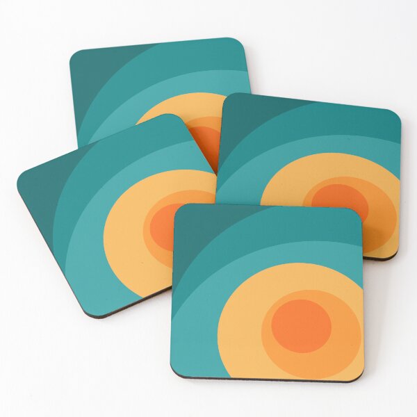 Item preview, Multicolored retro style circles designed and sold by BattaAnastasia.