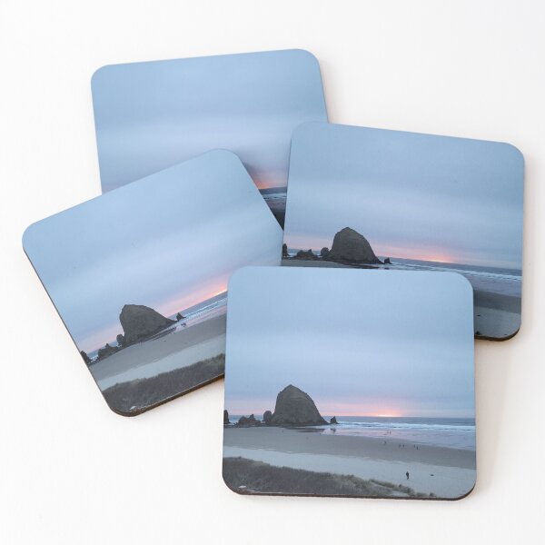 Item preview, Haystack Rock at Sunset designed and sold by JustBStudios.