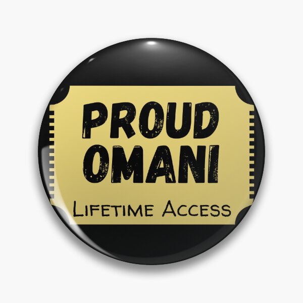 Item preview, Proud Omani designed and sold by ArabicMerch.