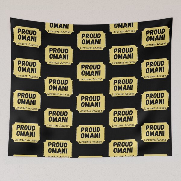 Item preview, Proud Omani designed and sold by ArabicMerch.