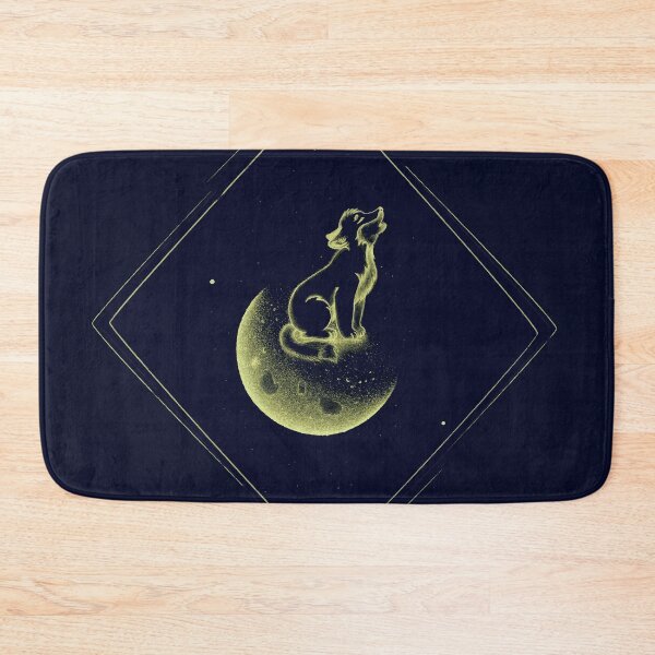 Item preview, Baby Wolf on the Moon, Dark designed and sold by monkeybusiness.pt.
