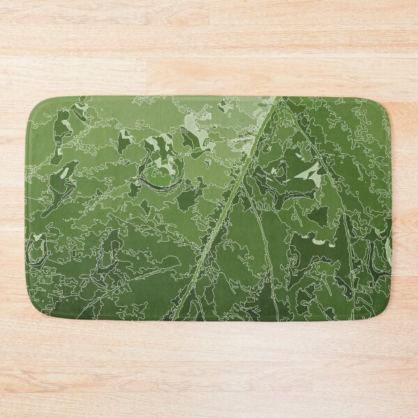 Item preview, wet green leaf designed and sold by SunGraphicArt.