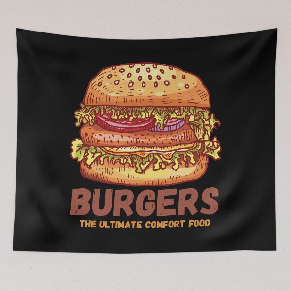 Item preview, Burgers - The ultimate comfort food - Burger Bliss designed and sold by WBP Mart.