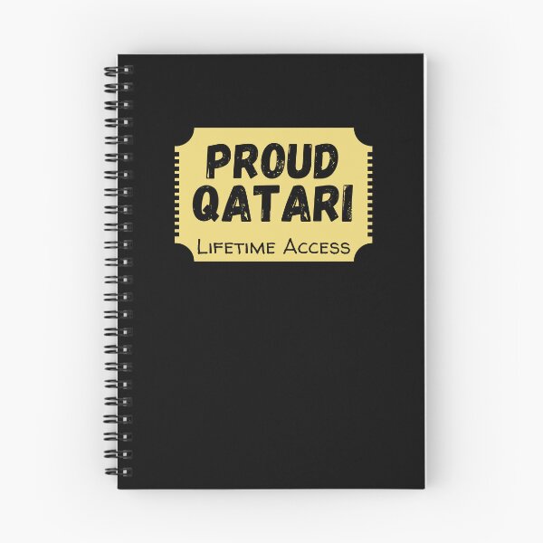 Item preview, Orgulloso qatarí designed and sold by ArabicMerch.