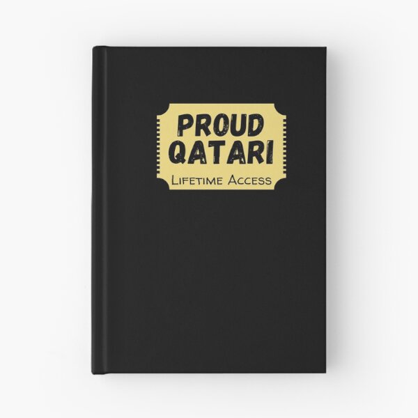 Item preview, Proud Qatari designed and sold by ArabicMerch.