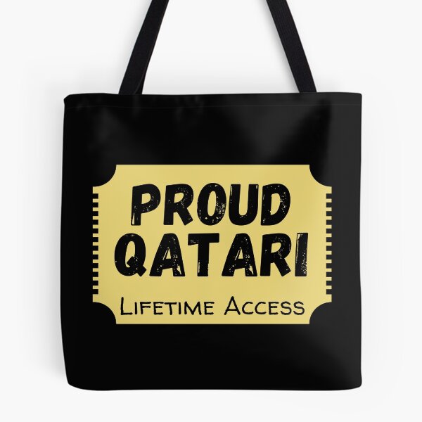 Item preview, Orgulloso qatarí designed and sold by ArabicMerch.