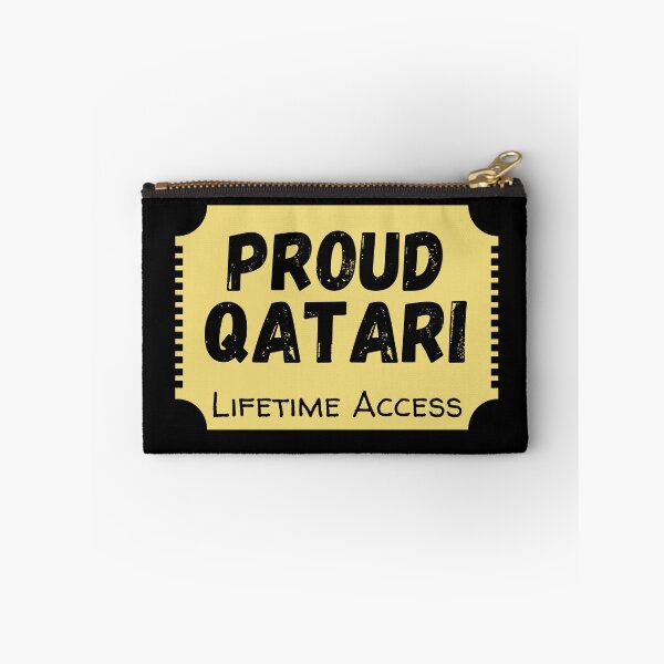 Item preview, Proud Qatari designed and sold by ArabicMerch.