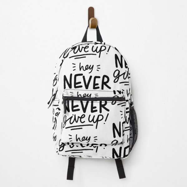 Aperçu de l'œuvre Never give up ! créée et vendue par ZaCrea.